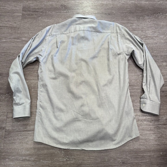 Eton Shirt Mens Extra Large Gray Etastar Long Sleeve Button Up Minimal Adult - Picture 7 of 11